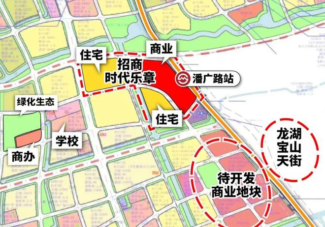 山招商时代乐章地铁口距离@区域板块龙8囯际招商时代乐章(售楼处)宝(图28)